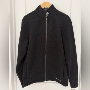 Merrell black full zip coat jacket men’s M